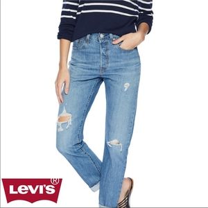 Levi's 501 Original High Rise Jeans Medium wash 25